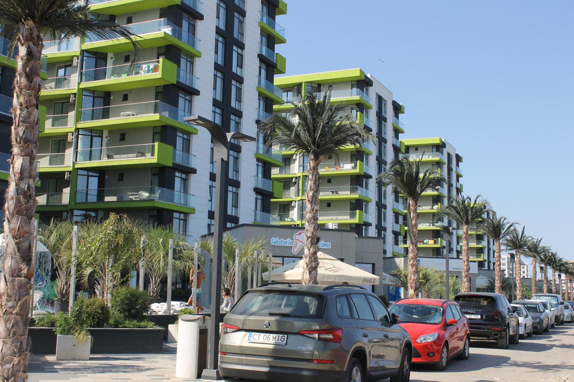 On Beach-Mamaia Residence Navodari Bagian luar foto